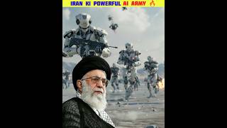 Iran Ki Khatarnak😱AI Robot Military 🔥shorts robot trending [upl. by Stretch810]