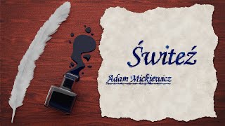 Świteź  Adam Mickiewicz  Audiobook PL [upl. by Fontana]