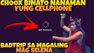 CHOOX BINATO NANAMAN ANG CELLPHONE  NABADTRIP SA MAGALING MAG SELENA [upl. by Nehtanoj822]