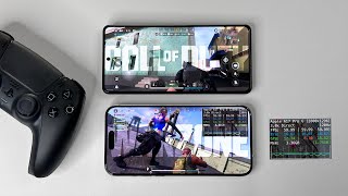 Rog 8 Pro vs iPhone 15 Pro Max  Warzone Mobile FPS Gaming amp Graphics Comparison [upl. by Hallimaj581]