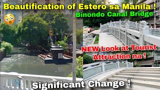 Mga Estero sa Manila Pinapaganda Na  New Look at Tourist Attraction na  Santa Cruz Binondo Manila [upl. by Ecyla]