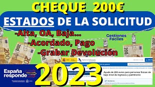 🚀💰𝟐𝟎𝟎€ 𝐏𝐀𝐒𝐎𝐒 𝐇𝐀𝐒𝐓𝐀 𝐐𝐔𝐄 𝐓𝐄 𝐋𝐎𝐒 𝐃𝐀𝐍😜 Fases de la Solicitud Cheque Ayuda del Gobierno para Alimentos [upl. by Garland]