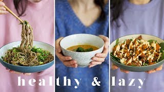 HEALTHY amp LAZY MEALS  3 Easy amp Healthy Recipes That Taste AMAZING Ad [upl. by Hseyaj]