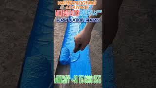 POLYURETHANE WATERPROOFING JS WATERPROOFING TRANSPARENT WATERPROOFING SBS WATERPROOFING RECIPES [upl. by Dwain923]