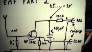 EMF Detector homemade Part 2 [upl. by Ytak]