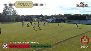 140924 Armthorpe Welfare FC vs Harrogate Railway Athletic Highlights [upl. by Aland]