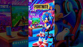 Sonic Gana El Mundial De FORTNITE sonic comedia [upl. by Garnett546]