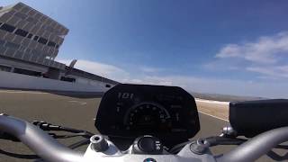 BMW F 900 R Onboard at Almeria [upl. by Harlin]