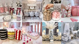 CHRISTMAS DECORATE WITH ME  DOLLAR STORE Christmas DIYS  Christmas Decor Ideas [upl. by Tibbetts]