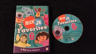 Opening To Nick Jr Favorites Volume 6 2007 DVD [upl. by Yardna]