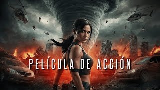 Película CATÁSTROFE Ciudad destruida por súper ciclón Película de acción aventura en español HD [upl. by Pelagi19]