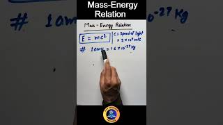 Mass Energy Relation  Einstein Equation physics neet jeemains science [upl. by Nanfa]