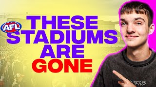 WHY THESE AFL STADIUMS ARE GONE [upl. by Gaskins]