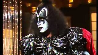 Gene Simmons and Ace Frehley on the don lane show a suprise visit 1980 [upl. by Althee]