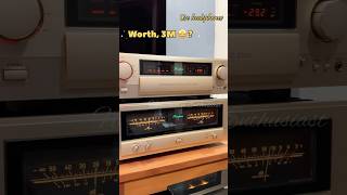 The Golden Accuphase Pre amp Power 😍 strings music homeaudio audiophile indian expensive songs [upl. by Oneg794]