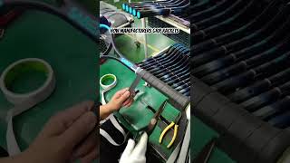 This is how manufacturers grip tennis racket in bulk amp that’s our Functional Tennis Saber Racket [upl. by Ynagoham]