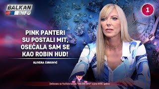 INTERVJU Olivera Ćirković  Pink Panteri su postali mit osećala sam se kao Robin Hud 30062018 [upl. by Ycinuq]