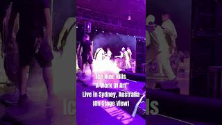 Ice Nine Kills  A Work Of Art  Live in Sydney Australia On stage view shorts iceninekills [upl. by Swee]