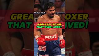 🔥Greatest Fighter that Ever Lived‼️👀 mannypacquiao shorts [upl. by Ecraep556]