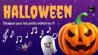 Apprends les Monstres Rigolos avec HALLOWEEN 👻🎃 Chanson pour enfants 🎶 [upl. by Aneev216]