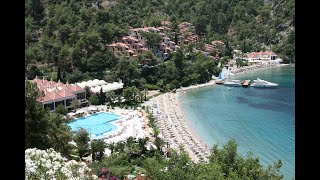 HILLSIDE BEACH CLUB FETHIYE TURKEY SPECTACULAR UNIQUE LOCATION [upl. by Llewkcor]