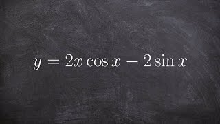 Take the derivative of a trigonometric function [upl. by Ahsea]