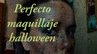 Maquillaje serpiente halloween mucho glitter [upl. by Annaerdna375]