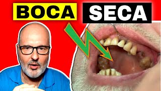 BOCA SECA 💥 Síntomas Causas y Tratamiento de la XEROSTOMÍA [upl. by Marijn111]