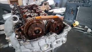 peugeot 207 14engine repair [upl. by Auqinom]