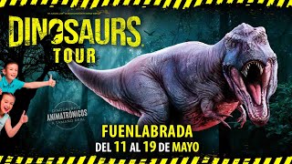 Dinosaurs Tour  Fuenlabrada 2024 [upl. by Fayina]