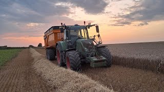 🌧️NUIT MOISSON PLUIE CHANGEMENT ROUE ET DERNIERES BENNES DE COMPOST 1 mois à la ferme 530 [upl. by Joselow]