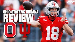 Indiana vs Ohio State Review  PFF Grade Release Show [upl. by Lindgren]