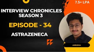 AstraZeneca Interview Experience  Interview Chronicles  CSE  2024 interviewchronicles [upl. by Henarat]