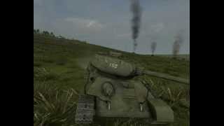 Graviteam Tactics Operation Star Т3485 [upl. by Dniren552]