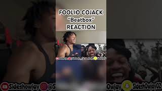 Reacting Foolio amp cojack “Beatbox remix” shorts [upl. by Ecirrehs]