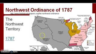 Northwest Ordinance of 1787 Notes [upl. by Slack78]