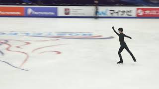 Yuzuru Hanyu Free Program Practice  Rostelecom Cup 2018 fancam [upl. by Haldane]