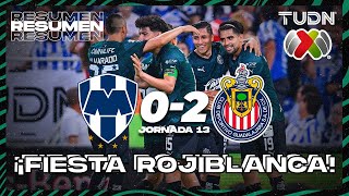 HIGHLIGHTS  Monterrey 02 Chivas  CL2024  Liga Mx J13  TUDN [upl. by Fleeman986]