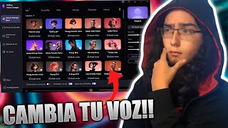 ✅ CAMBIA TU VOZ CON IA USANDO HITPAW VOICE CHANGER ✅  Hitpaw Cambiador de Voz [upl. by Ailekat]