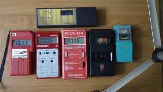 Dosimeters  Geiger Counters comparison [upl. by Aylatan]