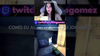 BIA JOGANDO CS2 EXPECTATIVA x REALIDADE [upl. by Veradi455]