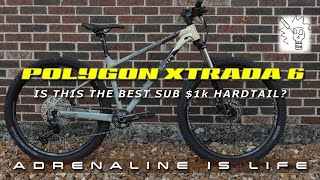 Polygon Xtrada 6  Is This The Best Budget Hardtail Mountain Bike Under 1000 [upl. by Steep]