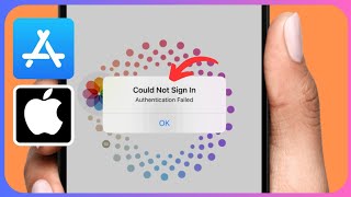 How to Fix Could Not Sign in Authentication Failed on App Store [upl. by Nuj]