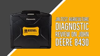 Jaltest Agriculture Diagnostic Review on John Deere 8430 [upl. by Aicilihp798]