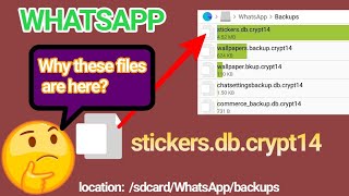 Crack whats app Database to view chat crypt12 Nov 2016 [upl. by Anim233]