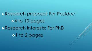 Research Proposal VS Research Interests [upl. by Alonso]