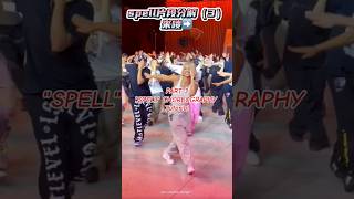 quotSPELLquot CHOREOGRAPHY Tutorial part3🔥 kirstendodgen jamrepublic seventeen spell youtubeshorts [upl. by Atnahc]