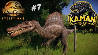 Tvořit Jdeme chytat  Teorie Chaosu Isla Sorna Zařízení B  7  Jurassic World Evolution 2 CZ [upl. by Eiddet]