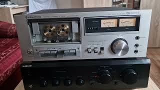 Kenwood kx550 made in Japan 1979 [upl. by Ahsoek]