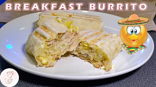 How To Make Breakfast Burrito  PERFECT BURRITO  Przepis na śniadanie CreEATable Polas Kitchen [upl. by Murton678]